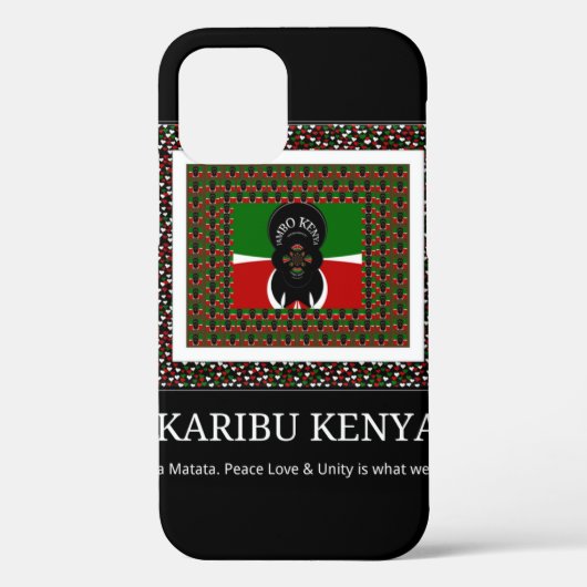 Coques Case-Mate iPhone Karibu Kenya Hakuna Matata (Verso)