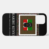 Coques Case-Mate iPhone Karibu Kenya Hakuna Matata (Verso (horizontal))