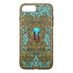 Coques Pour iPhone Kashafaye Élégant Monogramme victorien