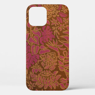 Case-Mate iPhone Case Kauai Morning Hawaiian Protea Faux Wood Floral 