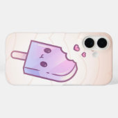 Coques Case-Mate iPhone Kawaii Bitten Popsicle - Cute Pastel Ice Lolly (Verso (horizontal))
