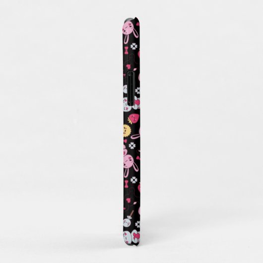 Coques Case-Mate iPhone Kawaii Bunny Motif (Dos/Droite)