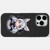 Coques Case-Mate iPhone Kawaii Chibi Neko gothique Lolita (Verso (horizontal))