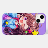 Coques Case-Mate iPhone Kawaii Happy Loli Star Girl (Verso (horizontal))