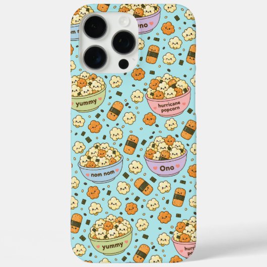 Coques Case-Mate iPhone Kawaii Hawaii - popcorn ouragan (Verso)