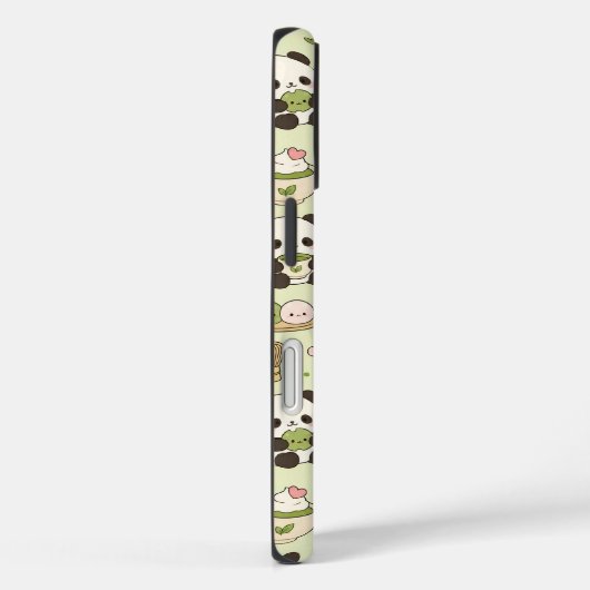 Coques Case-Mate iPhone Kawaii Panda Matcha Pattern Phone Case (Verso / Droite)