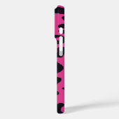 Coques Case-Mate iPhone Kawaii Pink Leopard Noël Cadeau (Verso / Gauche)