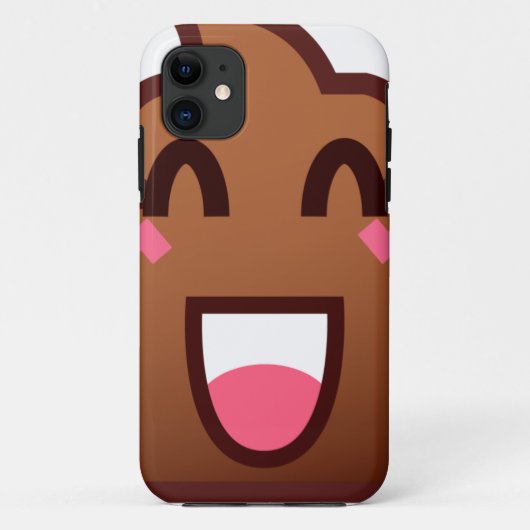 Coques Case-Mate iPhone kawaii poop emojis (Dos)
