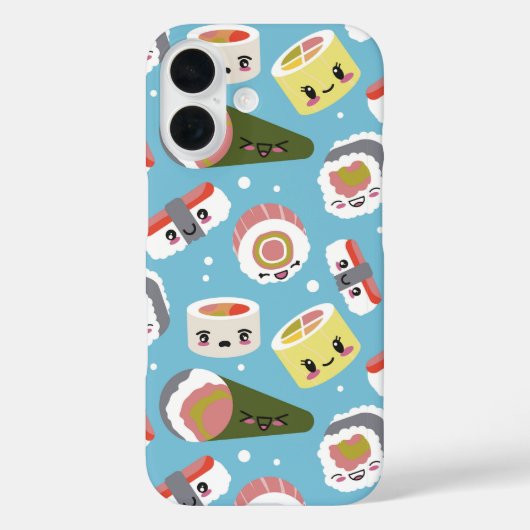 Coques Case-Mate iPhone Kawaii Sushi Party (Verso)
