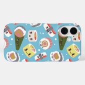 Coques Case-Mate iPhone Kawaii Sushi Party (Verso (horizontal))