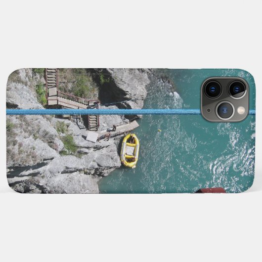 Coques Case-Mate iPhone Kawarau Bridge Bungy POV, Queenstown, Nouvelle-Zél (Dos (Horizontal))
