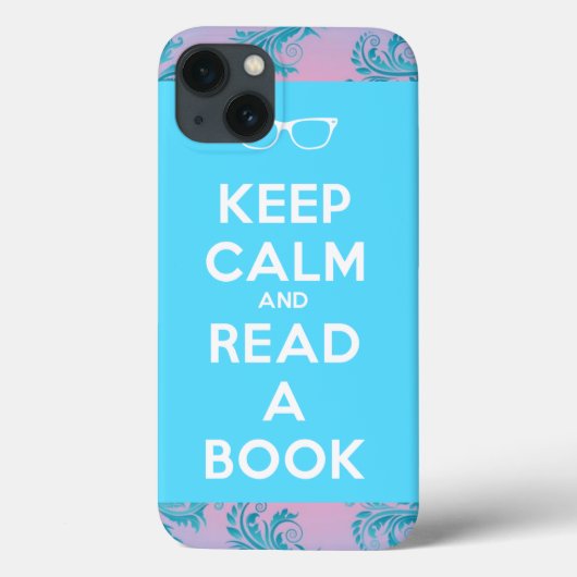 Coques Case-Mate iPhone Keep Calm and Read a Book (Verso)