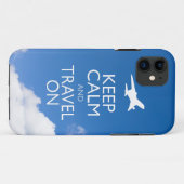 COQUES Case-Mate iPhone KEEP CALM ET TRAVEL (Dos (Horizontal))