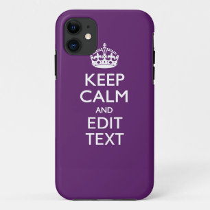 Coques Pour iPhone KEEP CALM PERSONNALISÉ ET Éditer du texte sur viol
