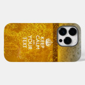 Coques Case-Mate iPhone KEEP CALM personnalisé et votre texte (Verso (horizontal))