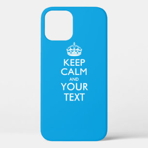 Case-Mate iPhone Case KEEP CALM personnalisé et votre texte