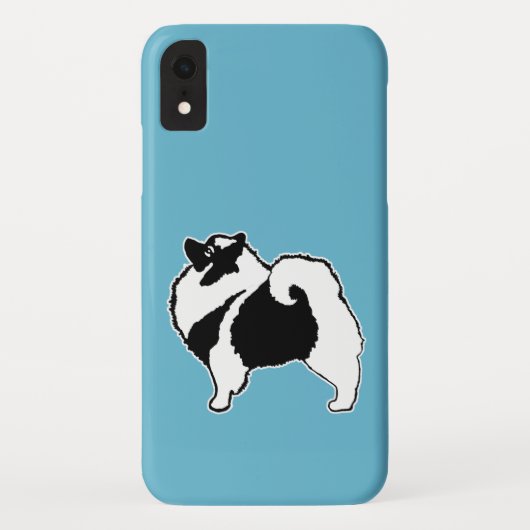 Coques Case-Mate iPhone Keeshond Graphics - Cute Original Chig Art (Dos)