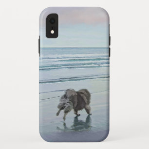Case-Mate iPhone Case Keeshonds at the Seashore Peinture Dog Art