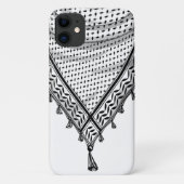 Coques Case-Mate iPhone Keffiyeh Écharpe palestinienne tissu traditionnel (Dos)