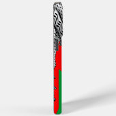 Coques Case-Mate iPhone Keffiyeh Écharpe palestinienne tissu traditionnel (Verso / Droite)