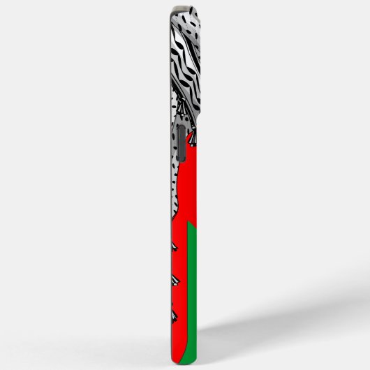 Coques Case-Mate iPhone Keffiyeh Écharpe palestinienne tissu traditionnel (Verso / Droite)