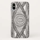 Coques Case-Mate iPhone Keffiyeh Écharpe palestinienne tissu traditionnel (Dos)
