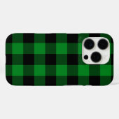 Coques Case-Mate iPhone Kelly Green Buffalo carreau  (Verso (horizontal))