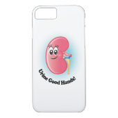 Coques Case-Mate iPhone Kelly Kidney "Urine Good Hands" Téléphone (Dos)