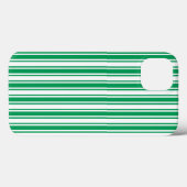 Coques Case-Mate iPhone Kelly lingettes de bonbons vert et blanc Coque-Mat (Verso (horizontal))