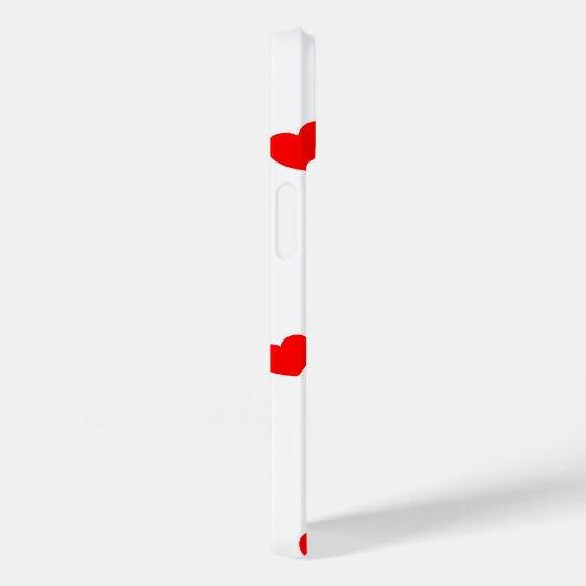 Coques Case-Mate iPhone Kelsey - Coeurs mignons -customisez-le avec votre (Verso / Droite)