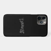 Coques Case-Mate iPhone Kenneth Nom Masculin, (Dos (Horizontal))
