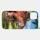 Coques Case-Mate iPhone Kentrosaurus Dinosaure Jungle Art Préhistorique (Verso (horizontal))
