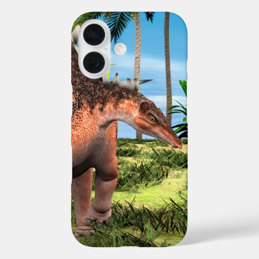 Coques Case-Mate iPhone Kentrosaurus Dinosaure Jungle Art Préhistorique (Verso)