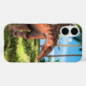 Coques Case-Mate iPhone Kentrosaurus Dinosaure Jungle Art Préhistorique (Verso (horizontal))