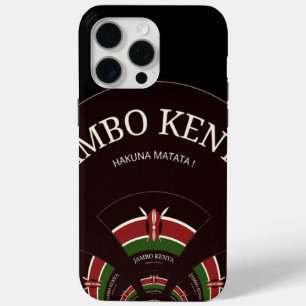 Coque iPhone 15 Pro Max Kenya Hakuna Matata