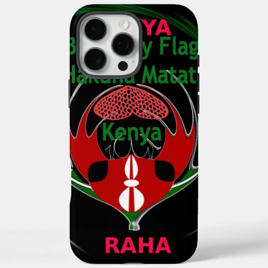 Coques Case-Mate iPhone Kenya Raha Hakuna Matata (Verso)