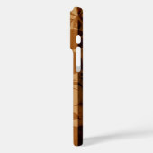 Coques Case-Mate iPhone Keokea Beach Hibiscus Faux Wood Surboard (Verso / Gauche)