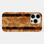 Coques Case-Mate iPhone Keokea Beach Hibiscus Faux Wood Surboard (Verso (horizontal))