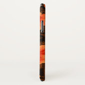 Coques Case-Mate iPhone Ketmie hawaïenne tropicale de Tapa de Kalalau (Dos/Droite)