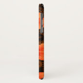 Coques Case-Mate iPhone Ketmie hawaïenne tropicale de Tapa de Kalalau (Dos/Gauche)