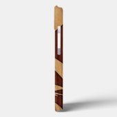 Coques Case-Mate iPhone Kewalos Hawaii Surfer Faux Wood (Verso / Gauche)