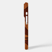 Coques Case-Mate iPhone Kewalos Hawaii Surfer Faux Wood Koa (Verso / Gauche)