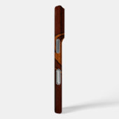 Coques Case-Mate iPhone Kewalos Hawaii Surfer Faux Wood Koa (Verso / Droite)