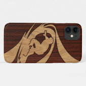 Coques Case-Mate iPhone Kewalos Hawaii Surfer Koa Faux Wood (Dos (Horizontal))