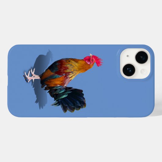 Coques Case-Mate iPhone Key West - Rooster tzigane (Verso (horizontal))