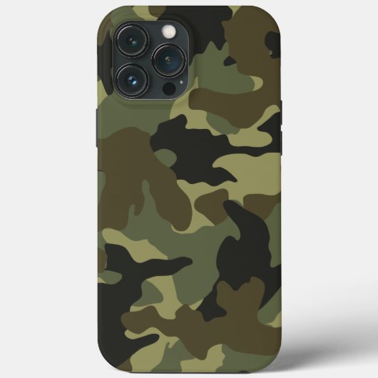 Coques Case-Mate iPhone Khaki Camo Cool de Camouflage militaire Manly (Verso)