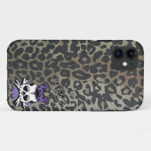 Coques Case-Mate iPhone Khaki Leopard Dokuro-Chan (Dos (Horizontal))