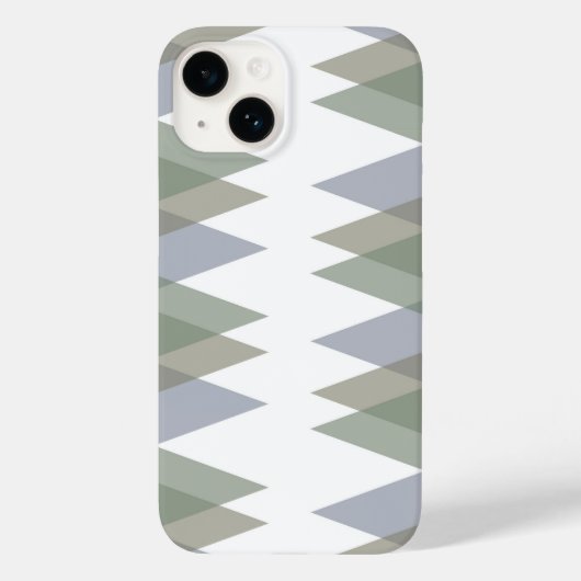 Coques Case-Mate iPhone Khaki triangles (Verso)