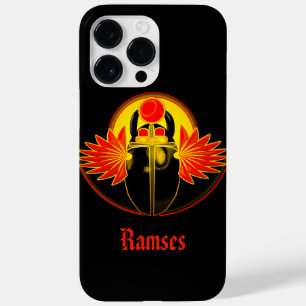 Coque Pour Pour iPhone 14 Pro Max Kherpi Dieu du soleil levant, scarabée.