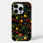 Coques Case-Mate iPhone Khokhloma casque de téléphone Floral avec Twist mo (Verso)